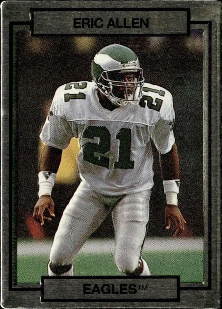 1990 Action-Packed Eric Allen #201 trading card