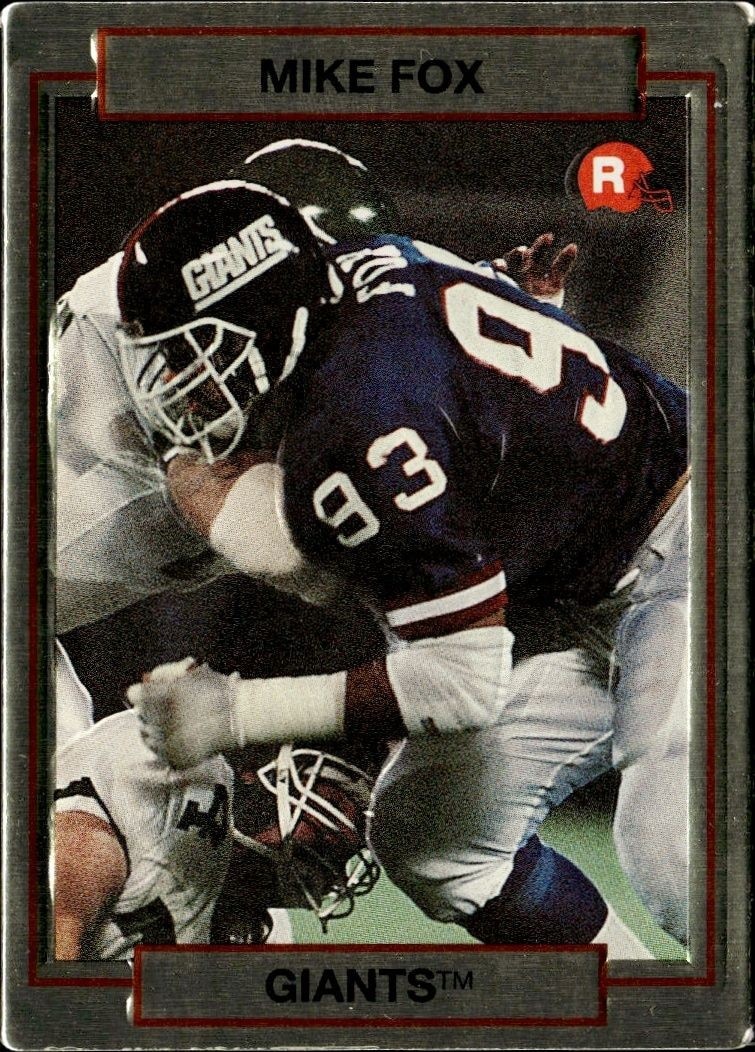 1990 Action-Packed Mike Fox #13 trading card