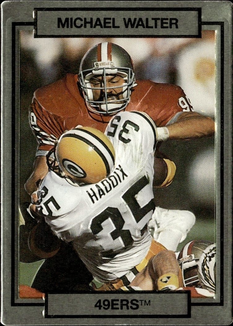 1990 Action-Packed Michael Walter #250 trading card