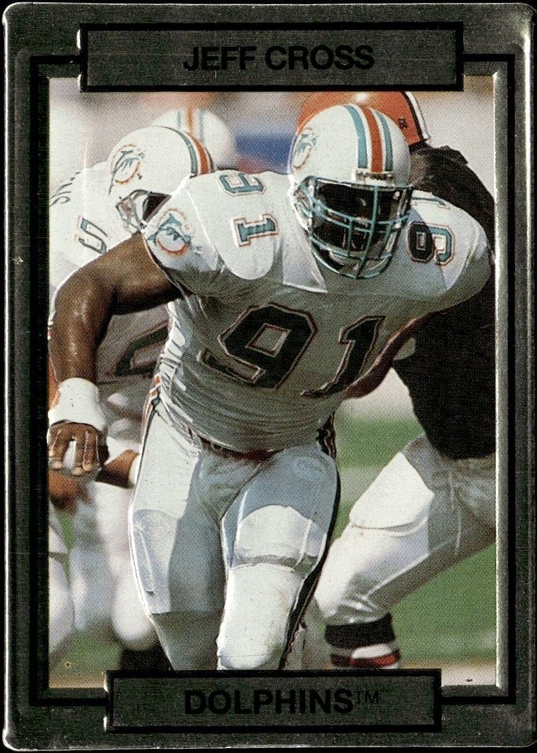 1990 Action-Packed Jeff Cross #142 trading card