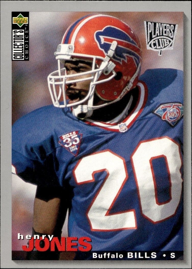 1995 Upper-Deck Collector's Choice Henry Jones #191 trading card