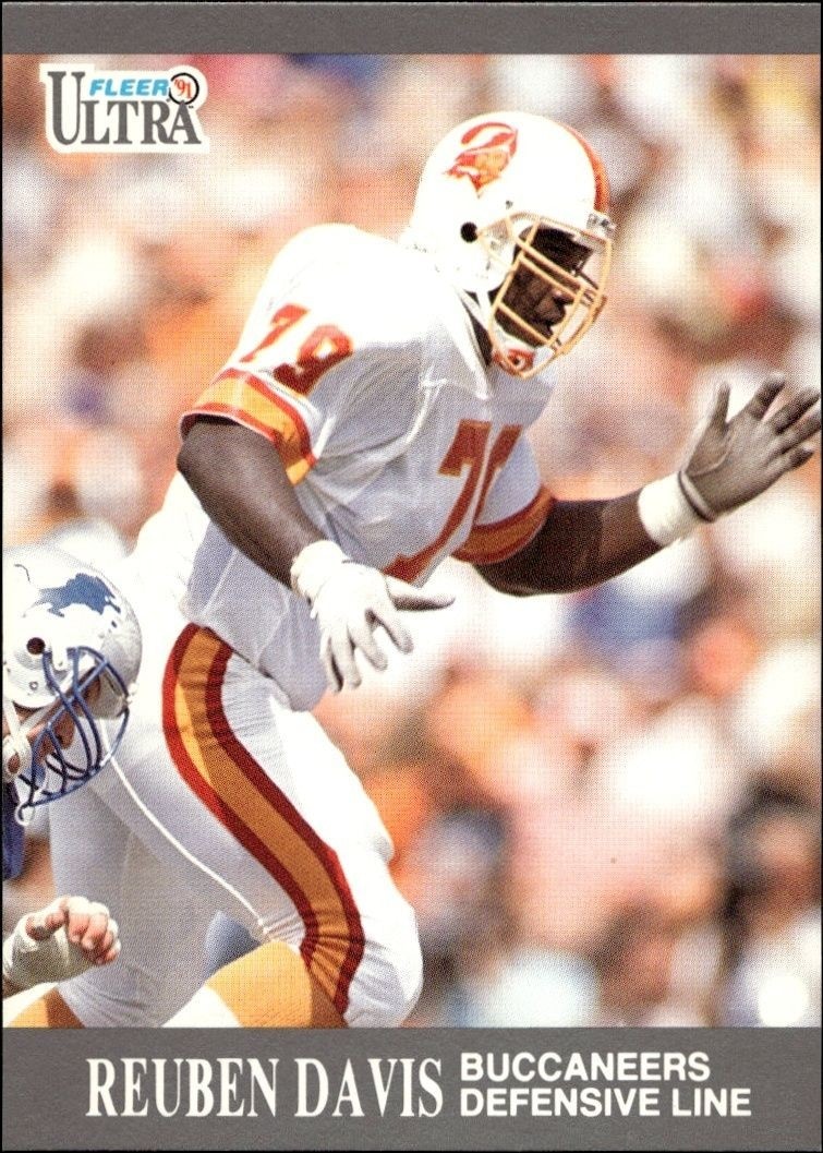 1991 Fleer Ultra Reuben Davis #261 trading card