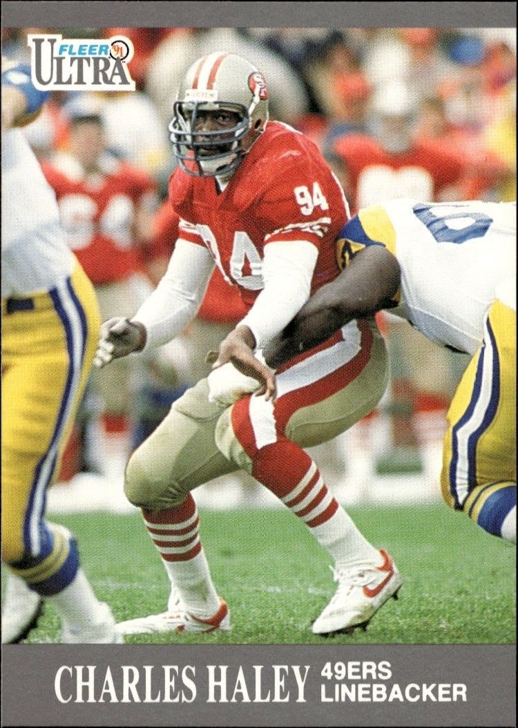 1991 Fleer Ultra Charles Haley #249 trading card