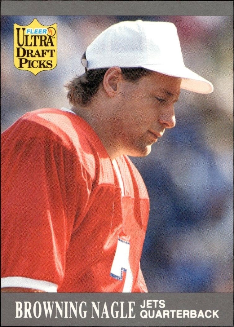 1991 Fleer Ultra Browning Nagle #293 trading card
