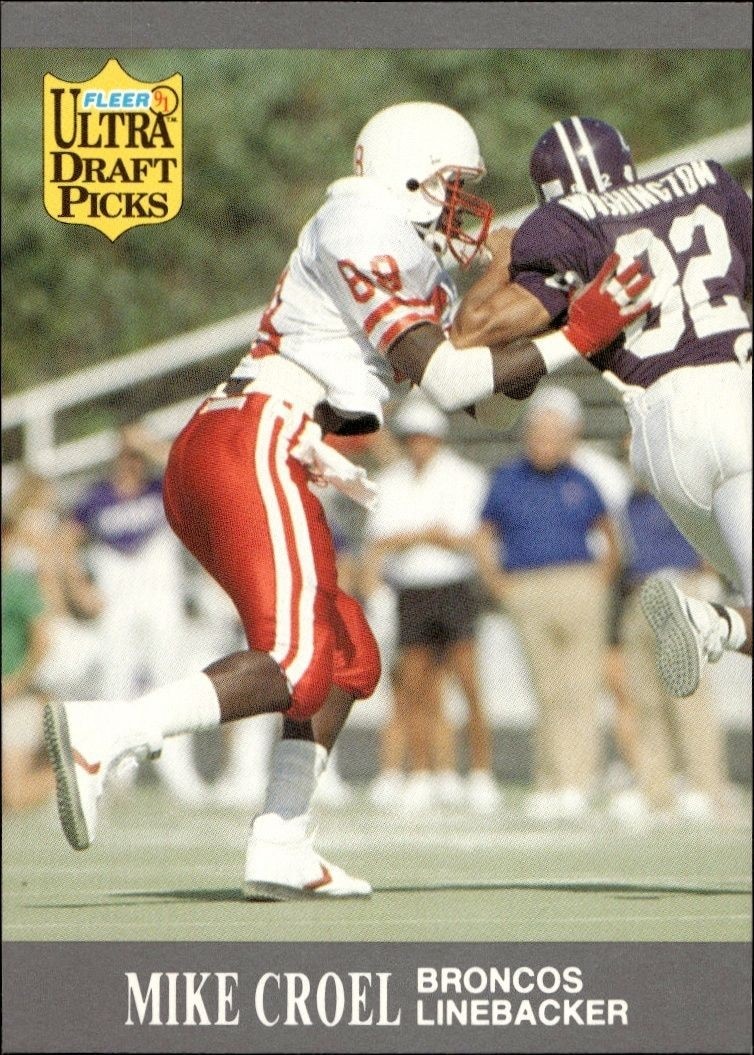 1991 Fleer Ultra Mike Croel #282 trading card
