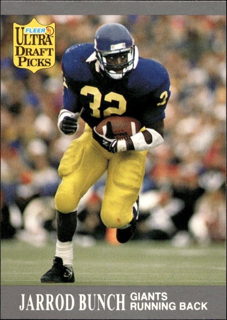 1991 Fleer Ultra Jarrod Bunch #281 trading card