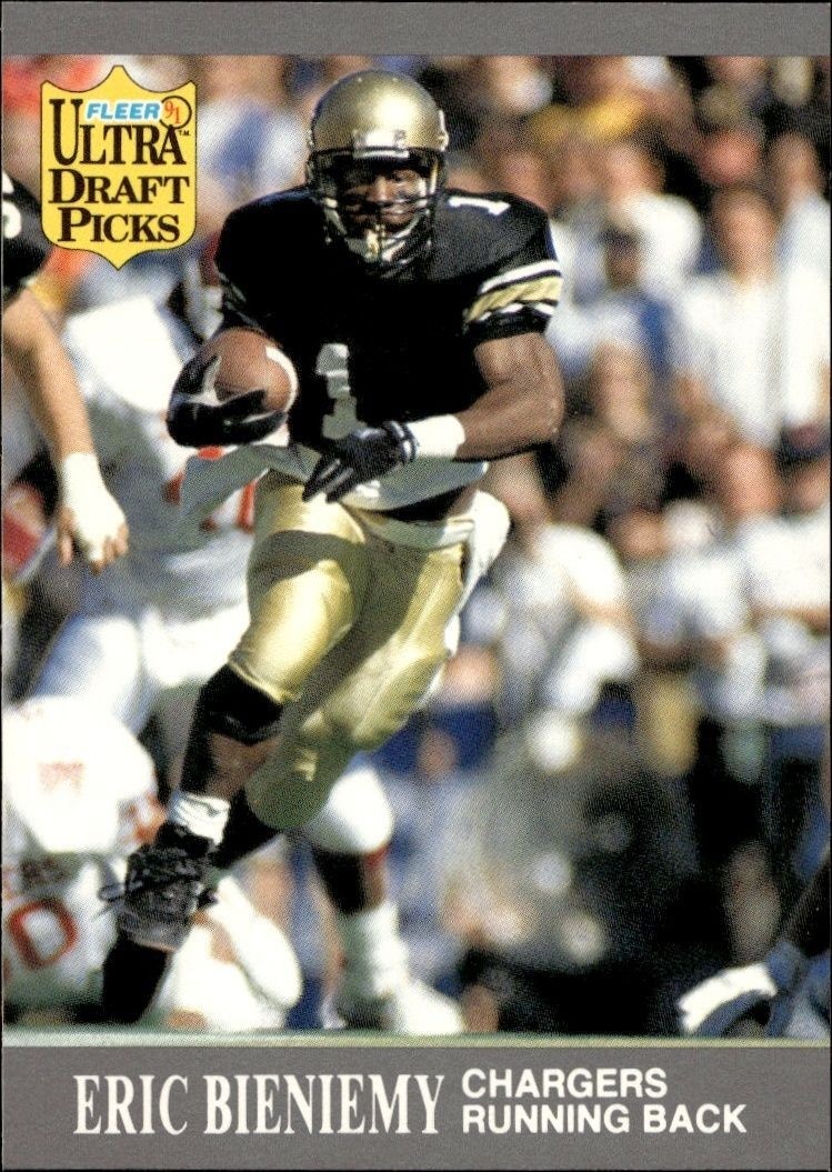 1991 Fleer Ultra Eric Bieniemy #280 trading card