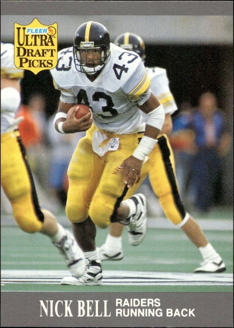1991 Fleer Ultra Nick Bell #279 trading card