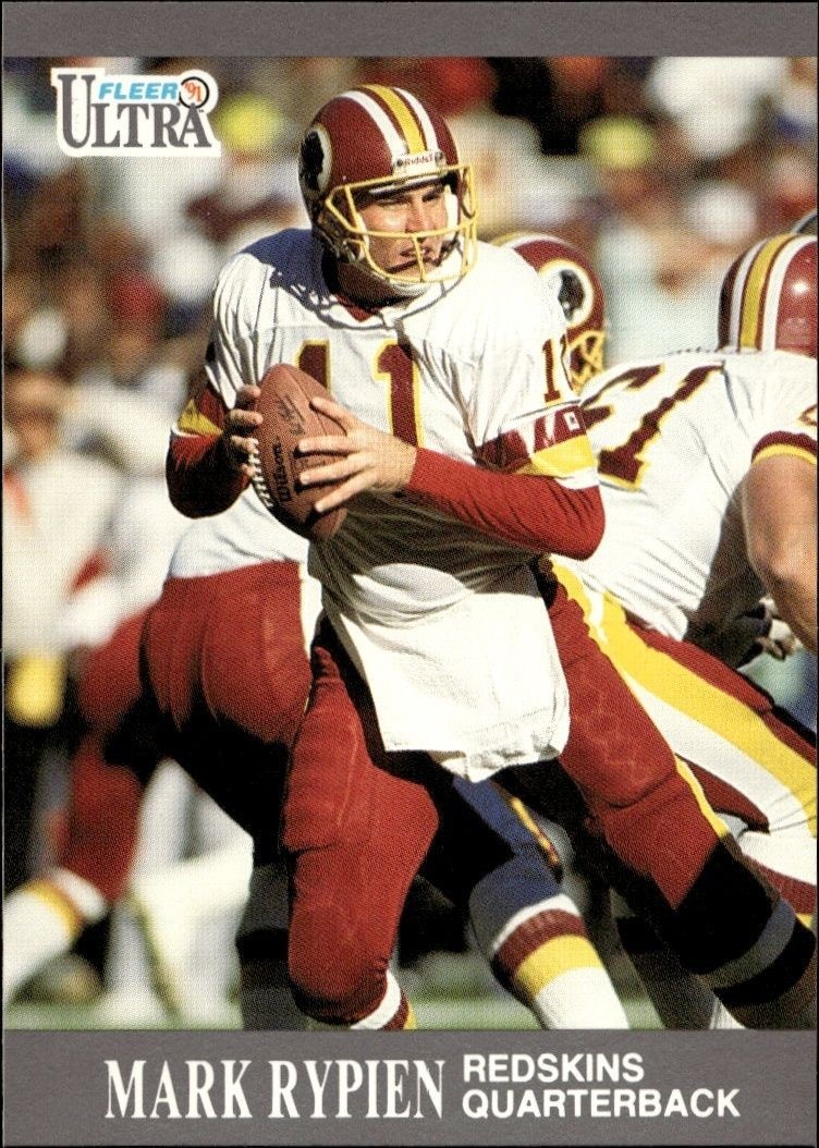 1991 Fleer Ultra Mark Rypien #276 trading card