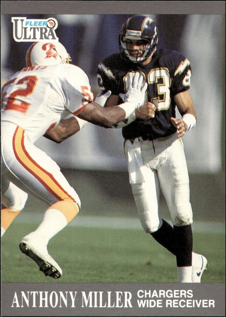 1991 Fleer Ultra Anthony Miller #125 trading card