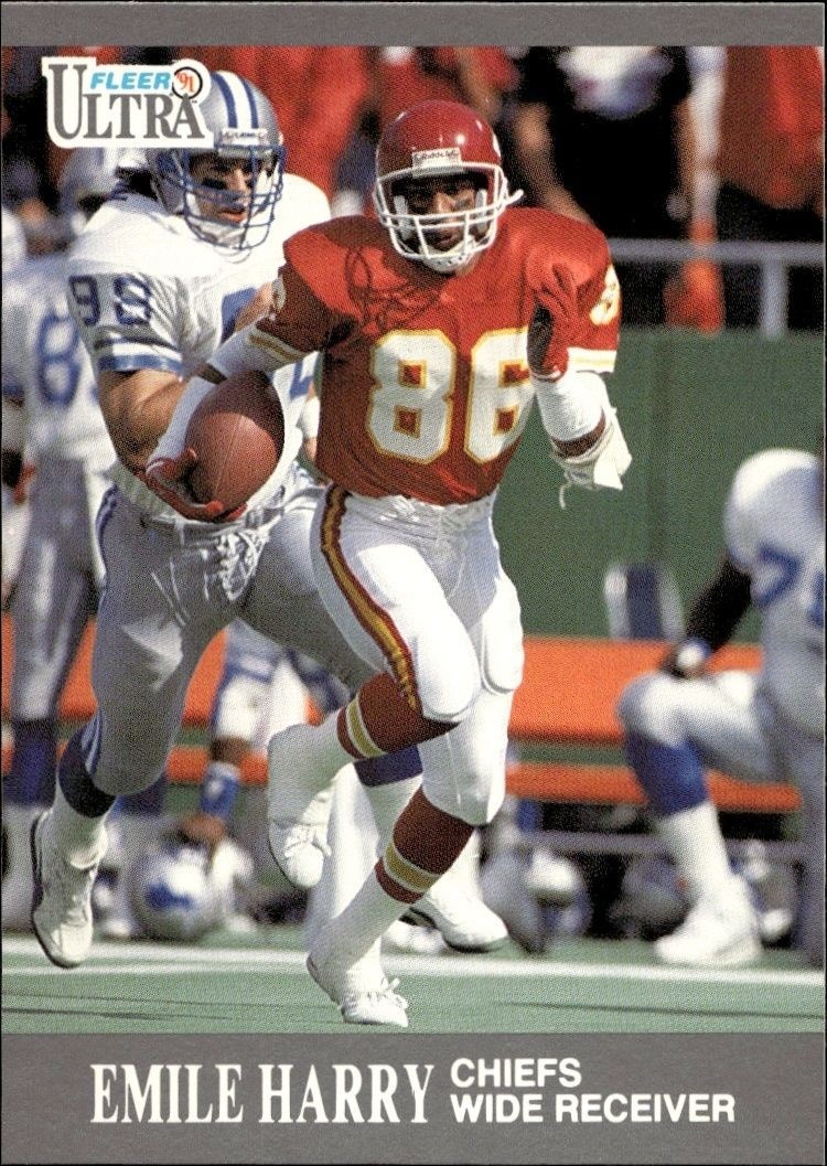 1991 Fleer Ultra Emile Harry #65 trading card