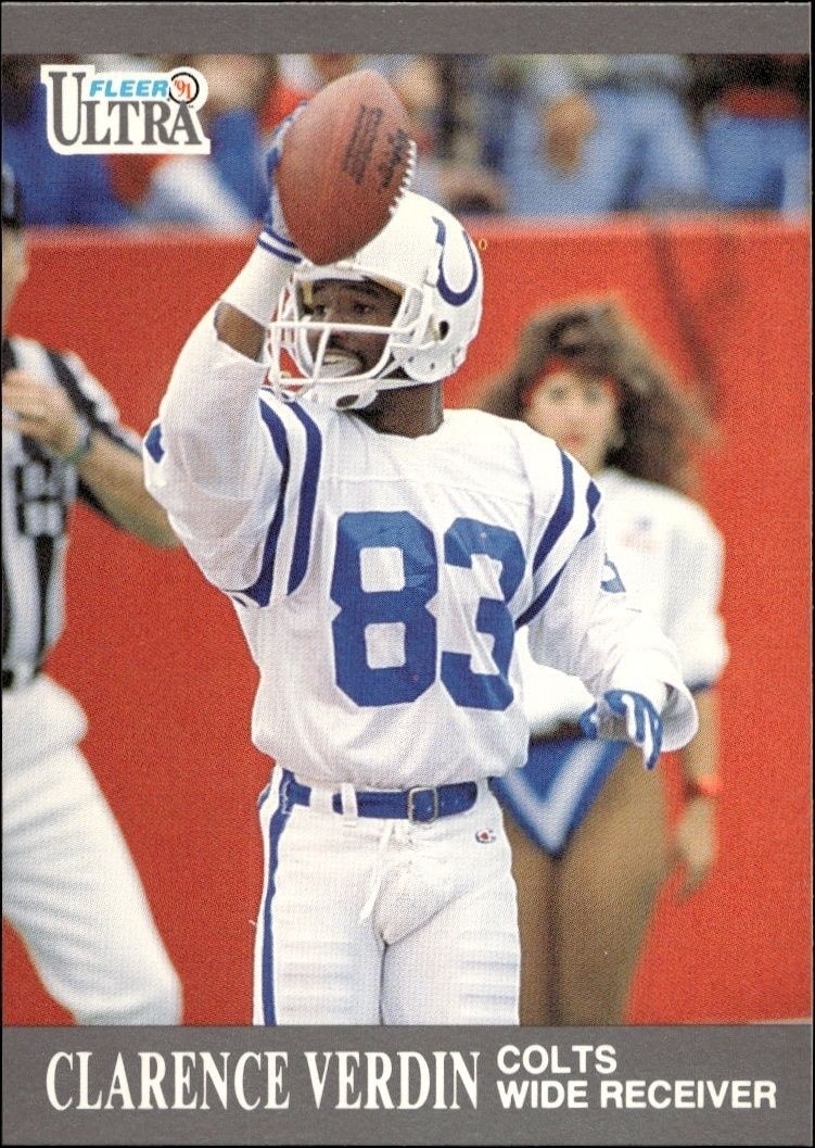 1991 Fleer Ultra Clarence Verdin #63 trading card