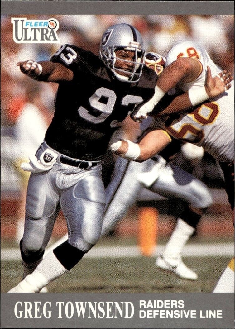1991 Fleer Ultra Greg Townsend #85 trading card