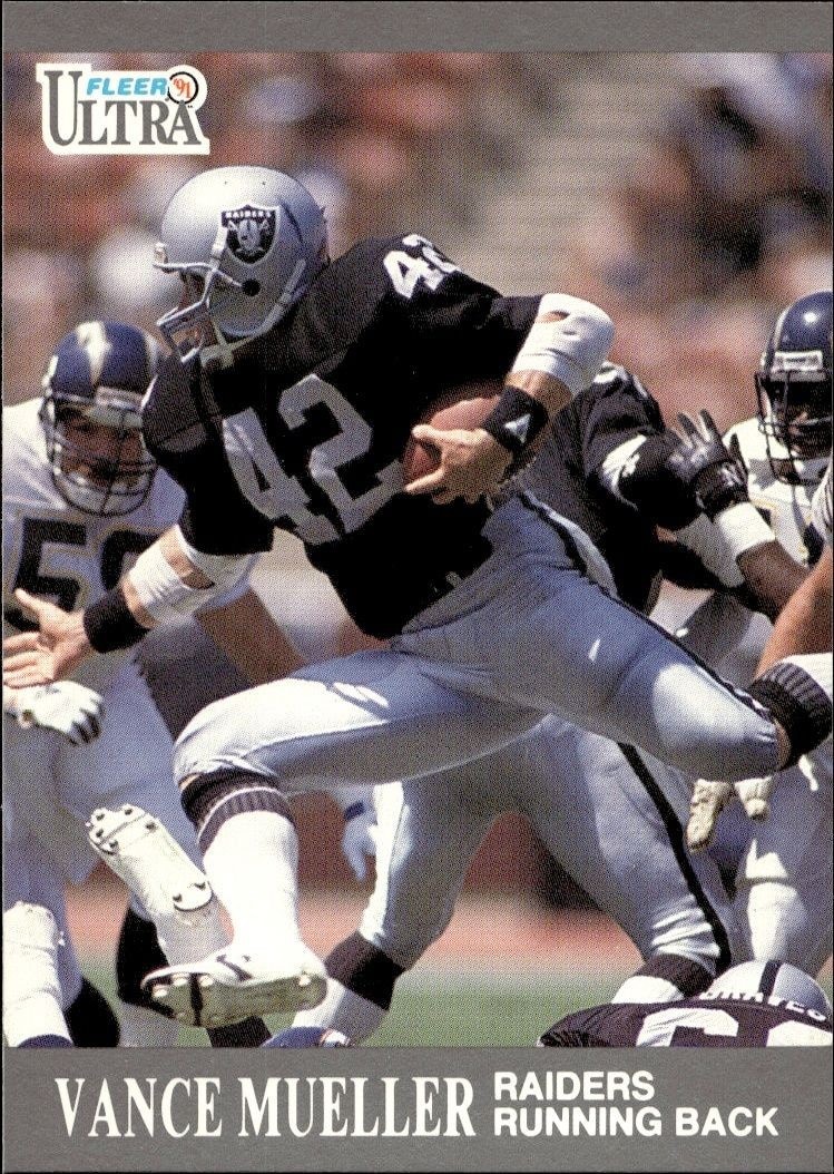 1991 Fleer Ultra Vance Mueller #82 trading card