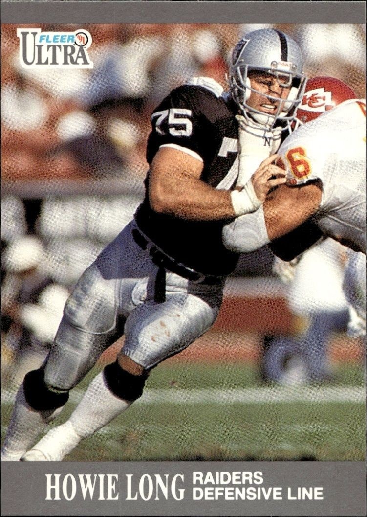 1991 Fleer Ultra Howie Long #81 trading card