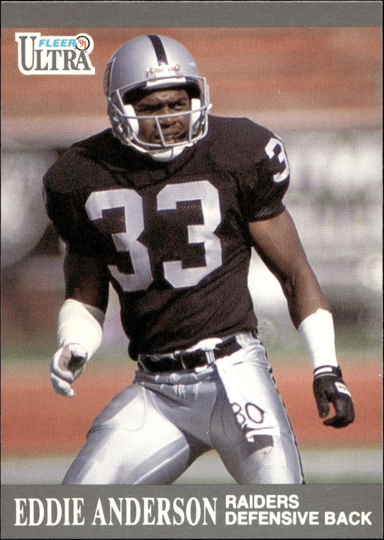 1991 Fleer Ultra Eddie Anderson #76 trading card
