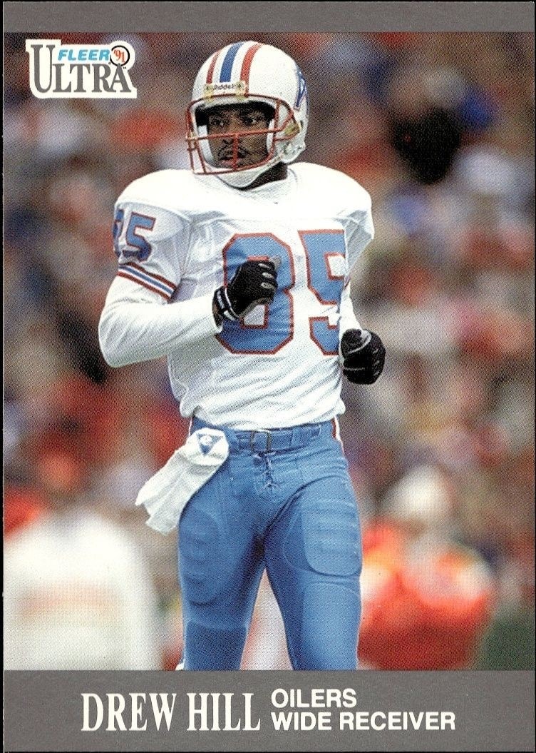 1991 Fleer Ultra Drew Hill #49 trading card