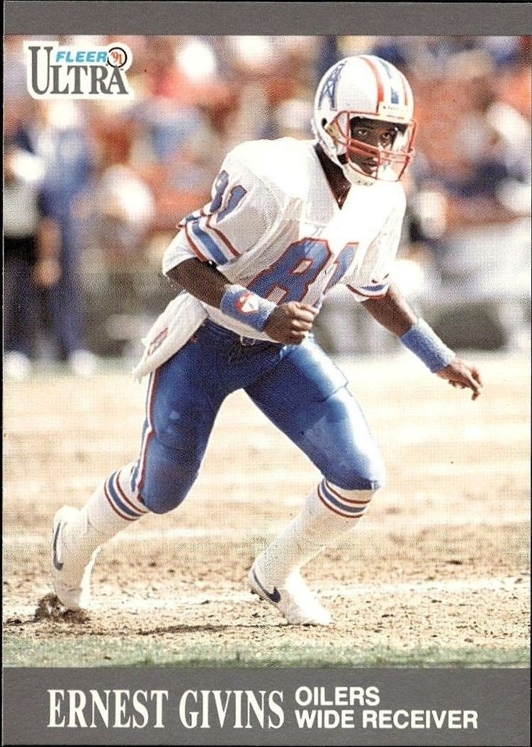1991 Fleer Ultra Ernest Givins #47 trading card