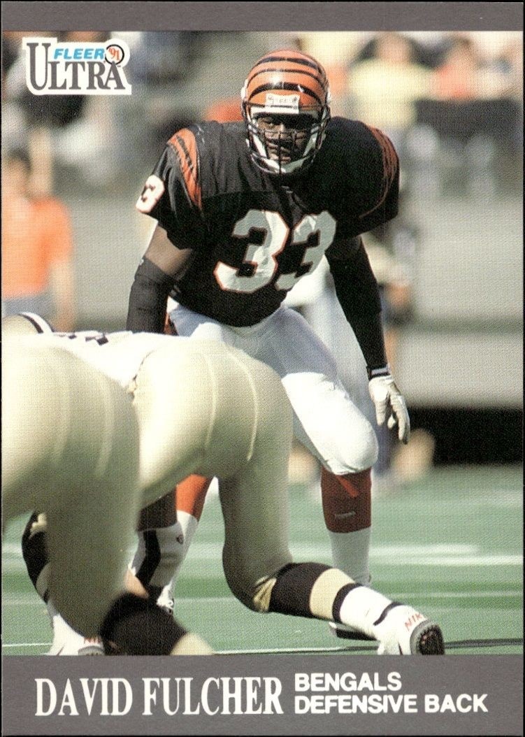 1991 Fleer Ultra David Fulcher #16 trading card