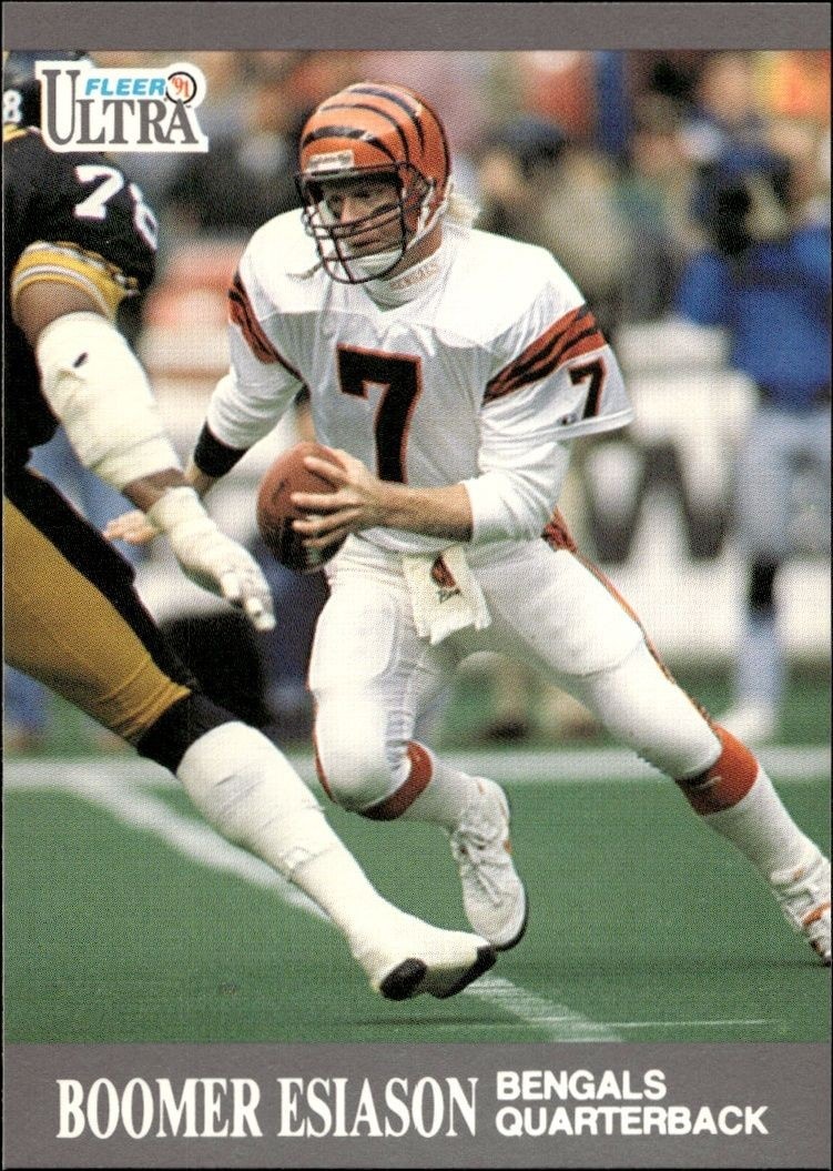 1991 Fleer Ultra Boomer Esiason #15 trading card