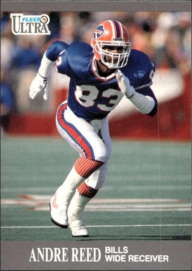 1991 Fleer Ultra Andre Reed #6 trading card