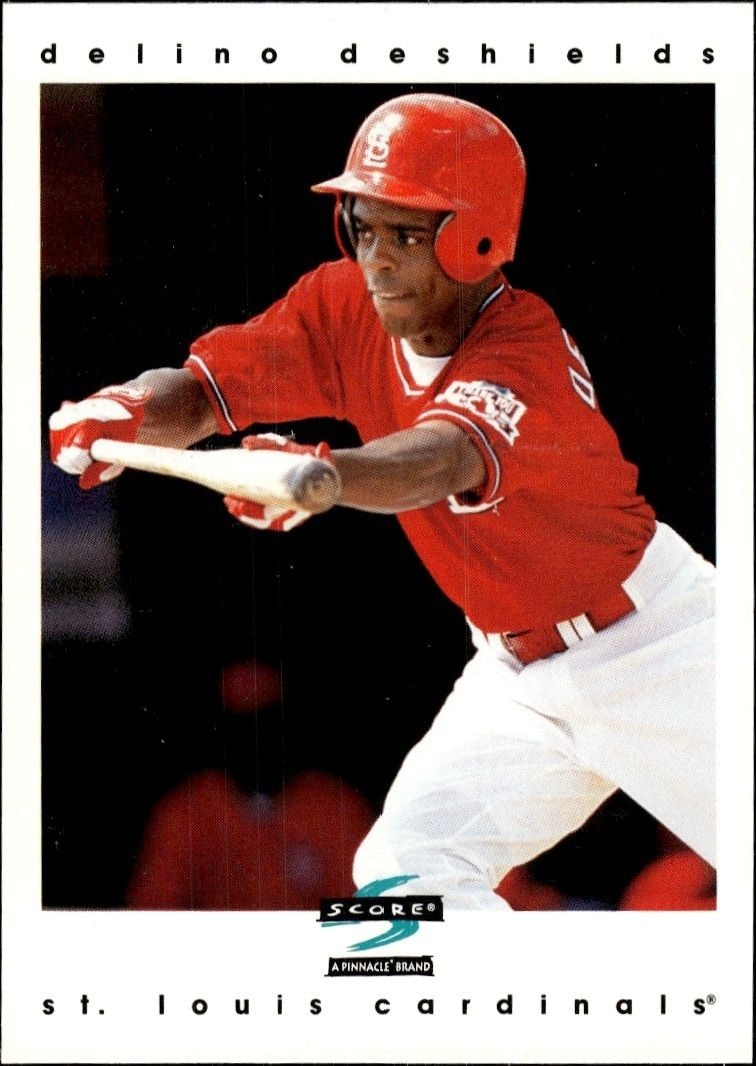 1997 Score Delino DeShields #343 trading card