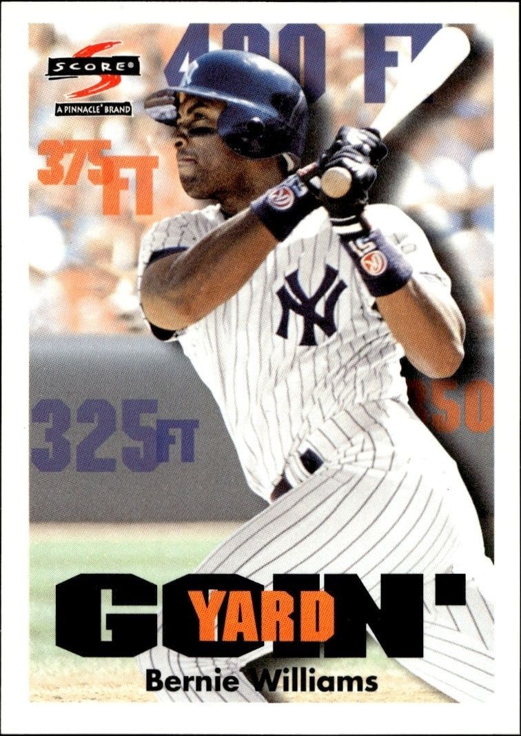 1997 Score Bernie Williams #503 trading card