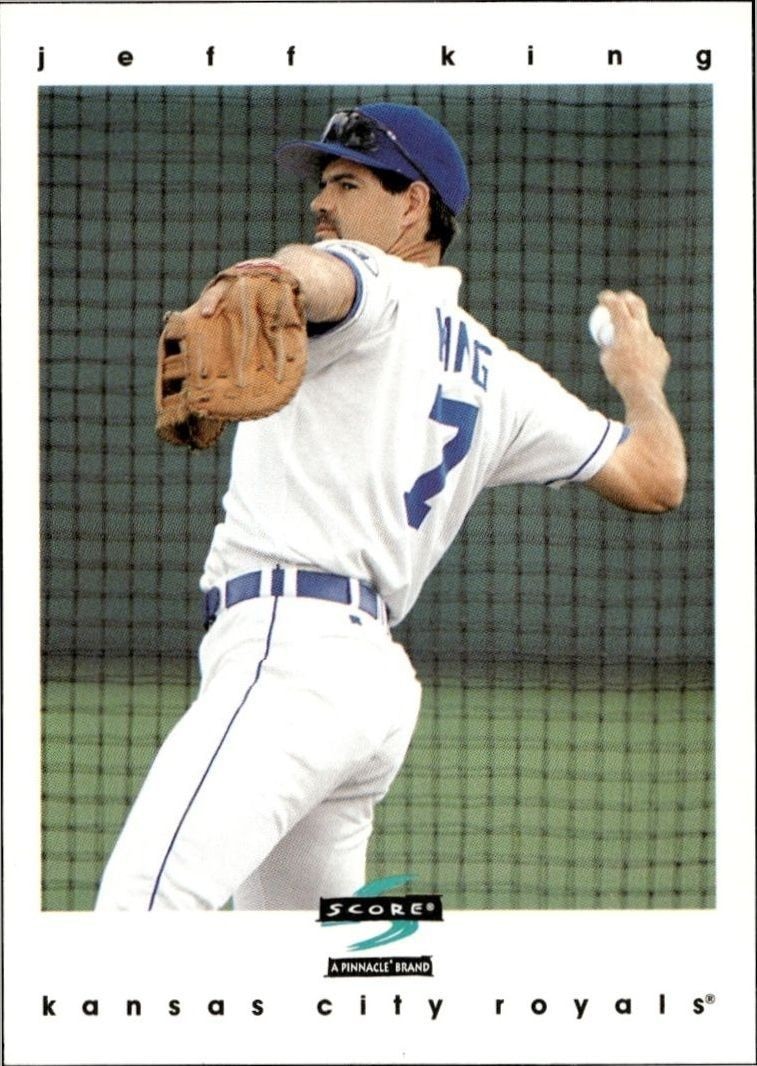 1997 Score Jeff King #362 trading card