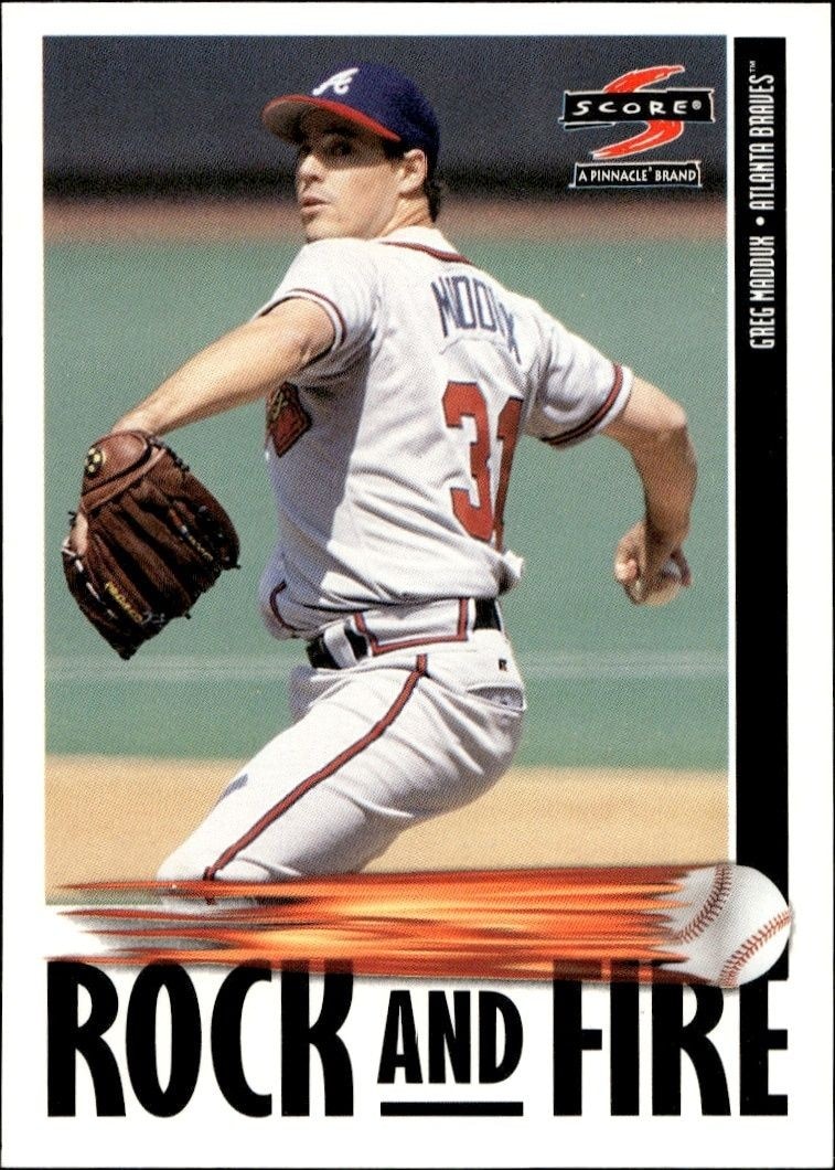 1997 Score Greg Maddux #520 trading card