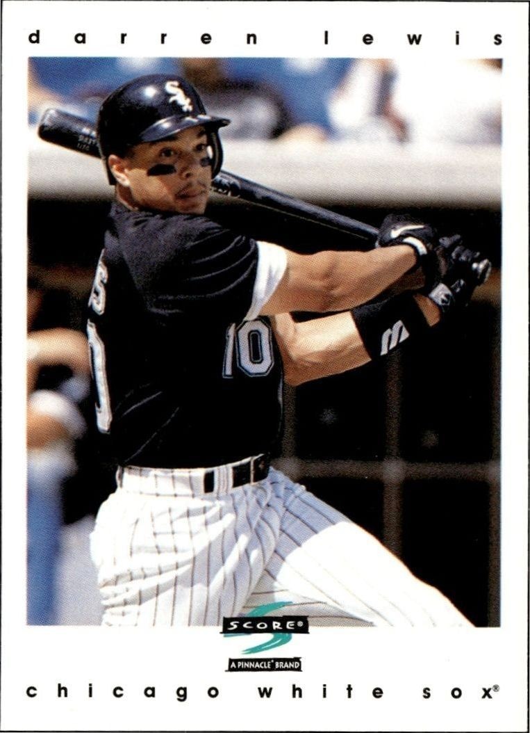 1997 Score Darren Lewis #374 trading card