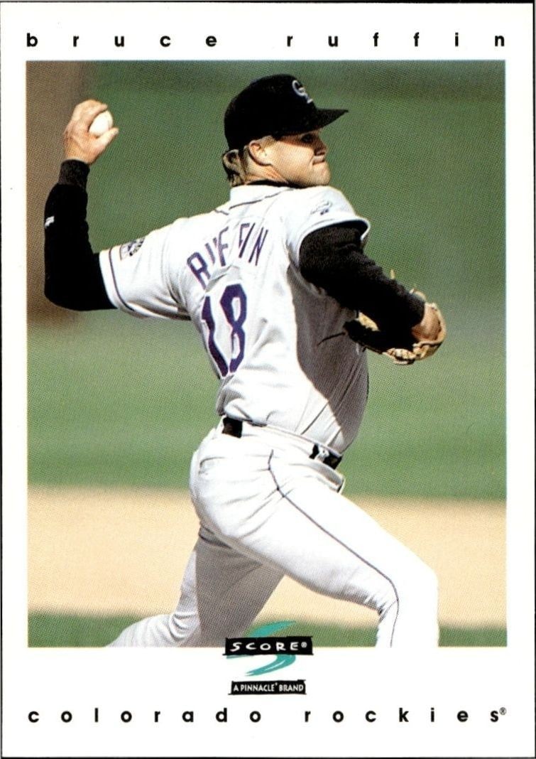 1997 Score Bruce Ruffin #332 trading card