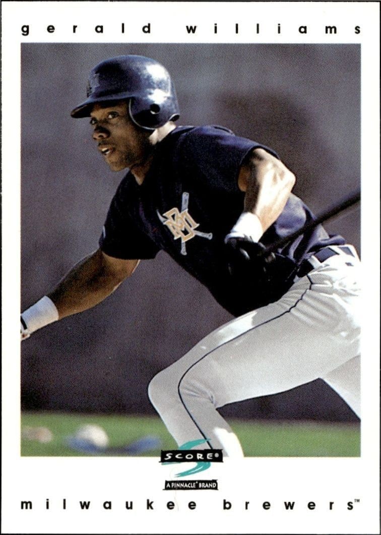 1997 Score Gerald Williams #457 trading card