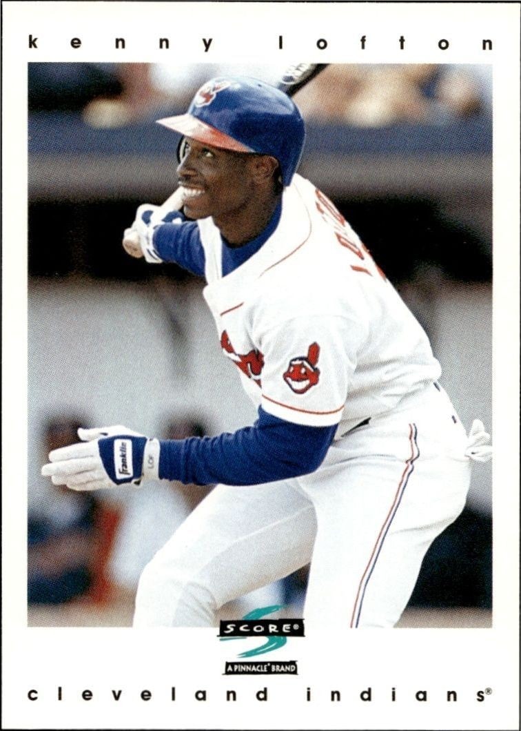 1997 Score Kenny Lofton #157 trading card