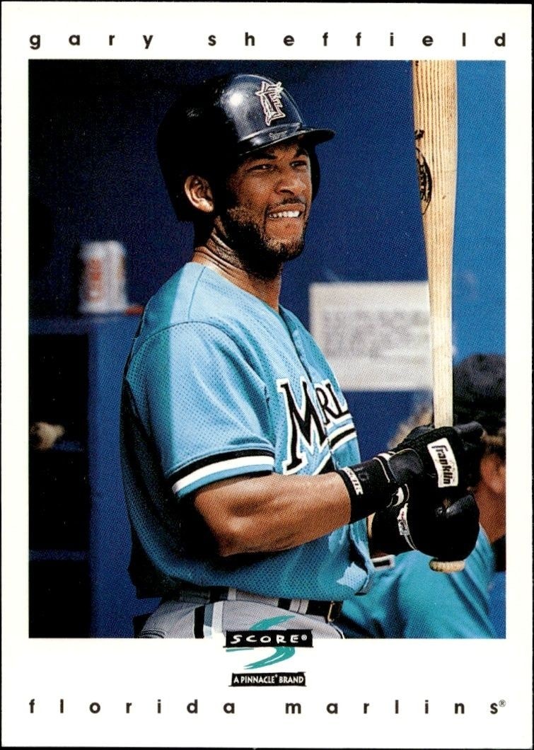 1997 Score Gary Sheffield #184 trading card