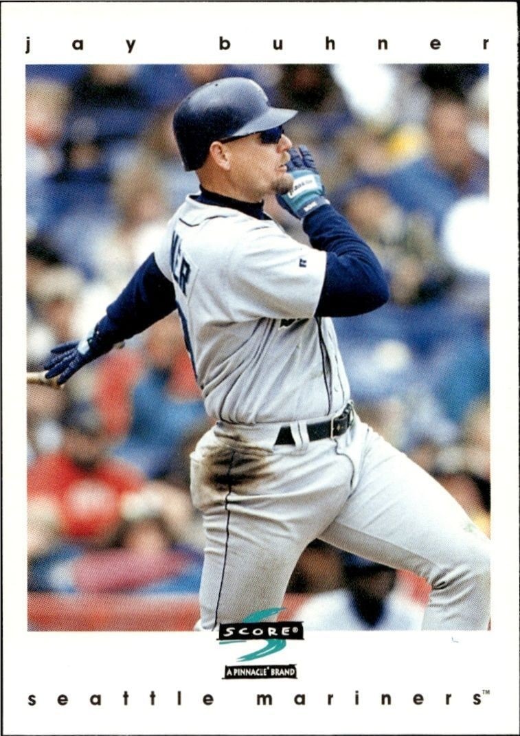 1997 Score Jay Buhner #168 trading card