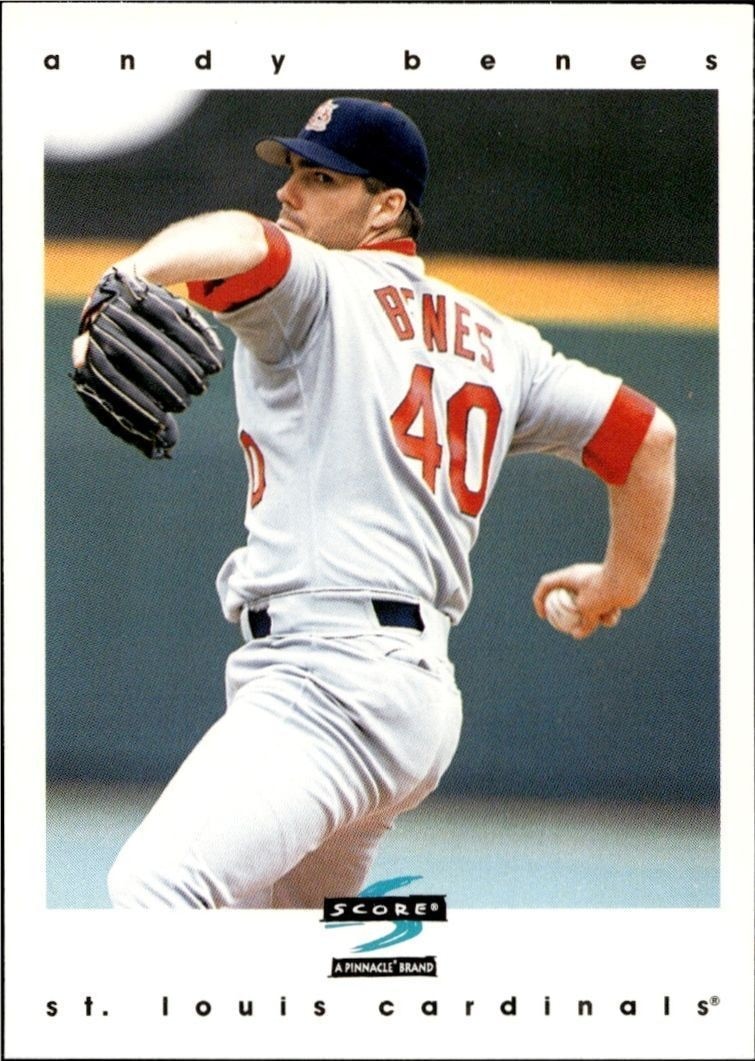 1997 Score Andy Benes #174 trading card