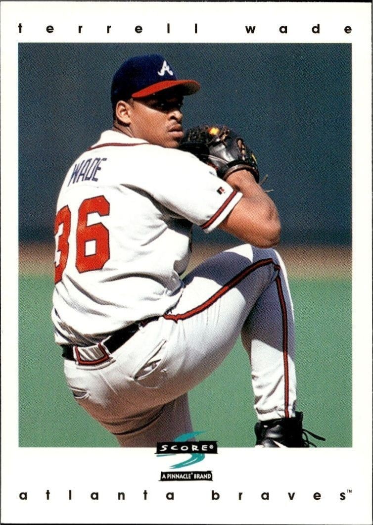 1997 Score Terrell Wade #199 trading card