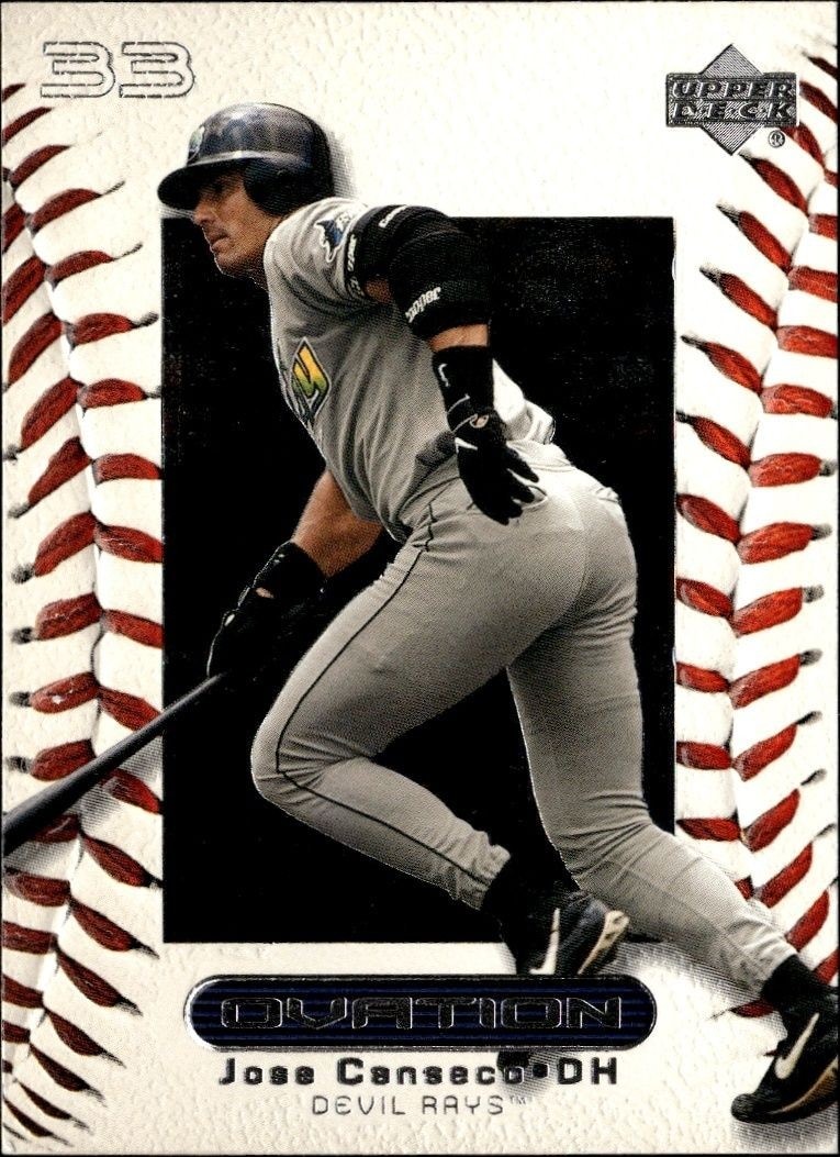2000 Upper-Deck Ovation Jose Canseco #23 trading card