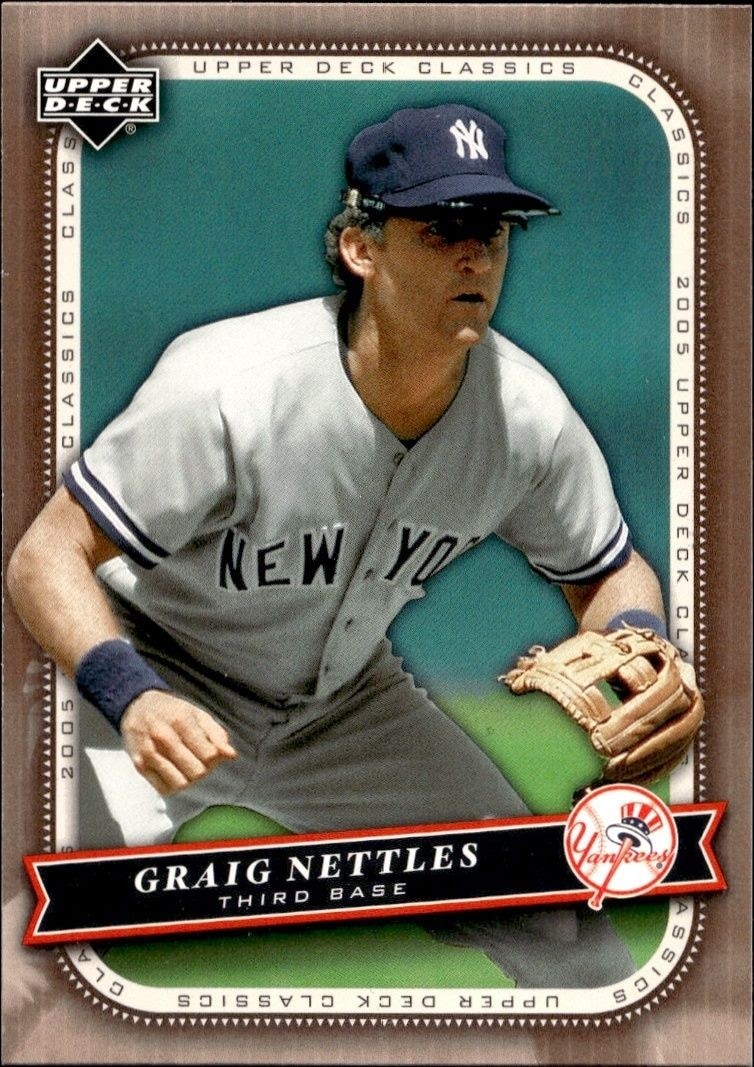 2005 Upper-Deck Classics Graig Nettles #40 trading card
