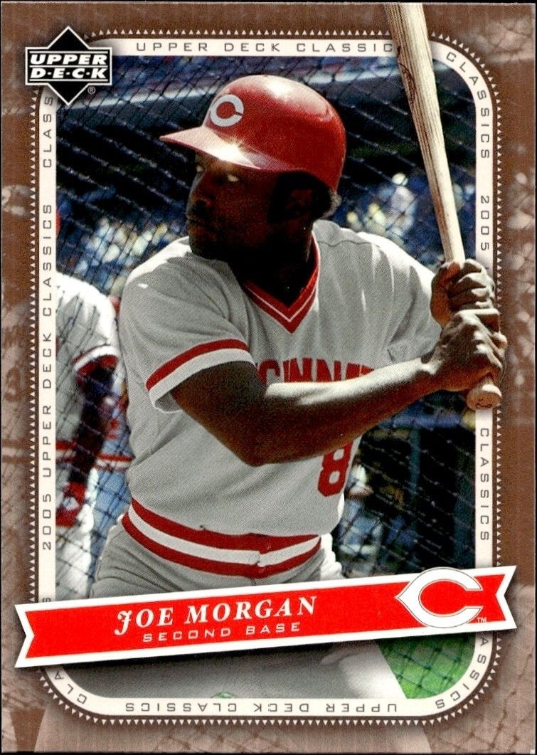 2005 Upper-Deck Classics Joe Morgan #53 trading card