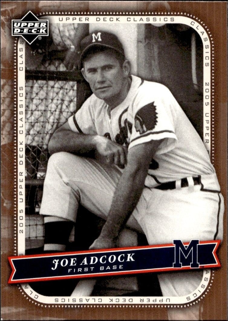 2005 Upper-Deck Classics Joe Adcock #50 trading card
