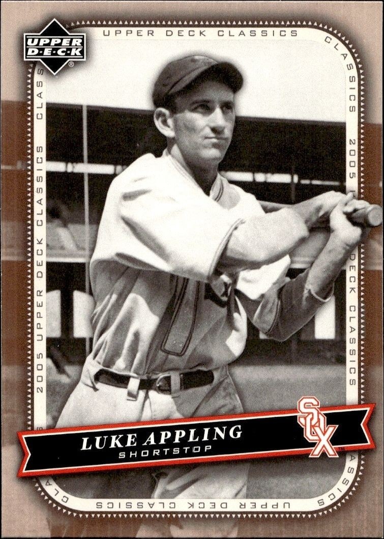 2005 Upper-Deck Classics Luke Appling #69 trading card
