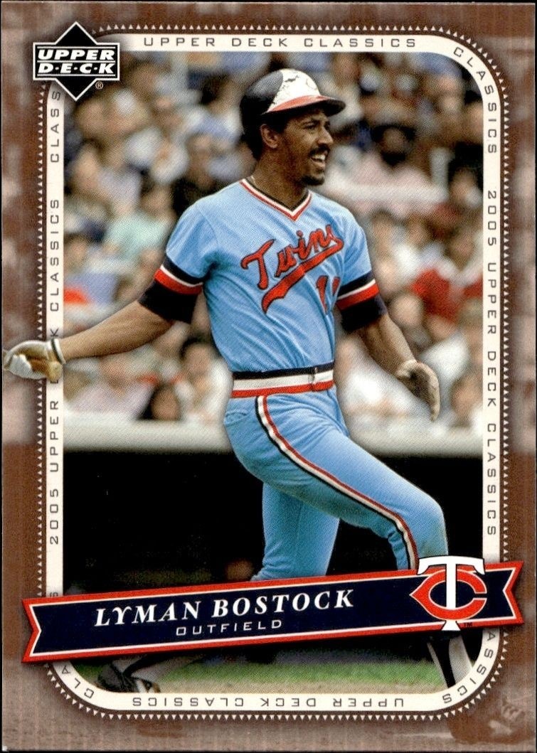 2005 Upper-Deck Classics Lyman Bostock #98 trading card