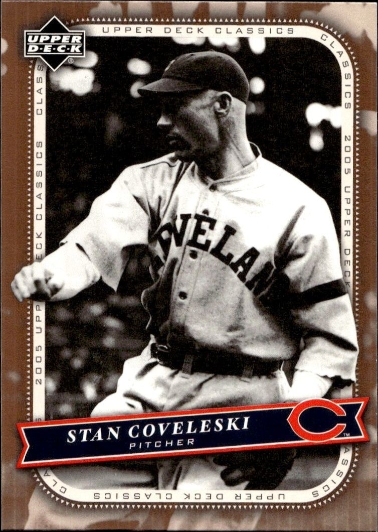 2005 Upper-Deck Classics Stan Coveleski #87 trading card