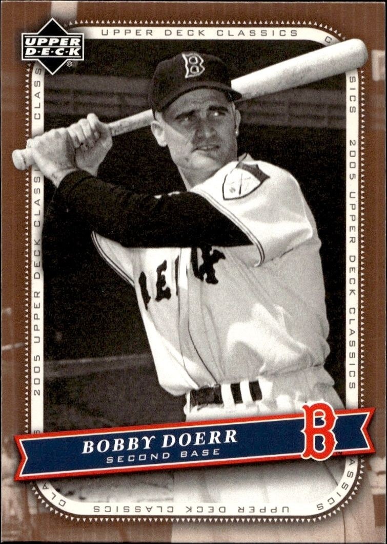 2005 Upper-Deck Classics Bobby Doerr #12 trading card