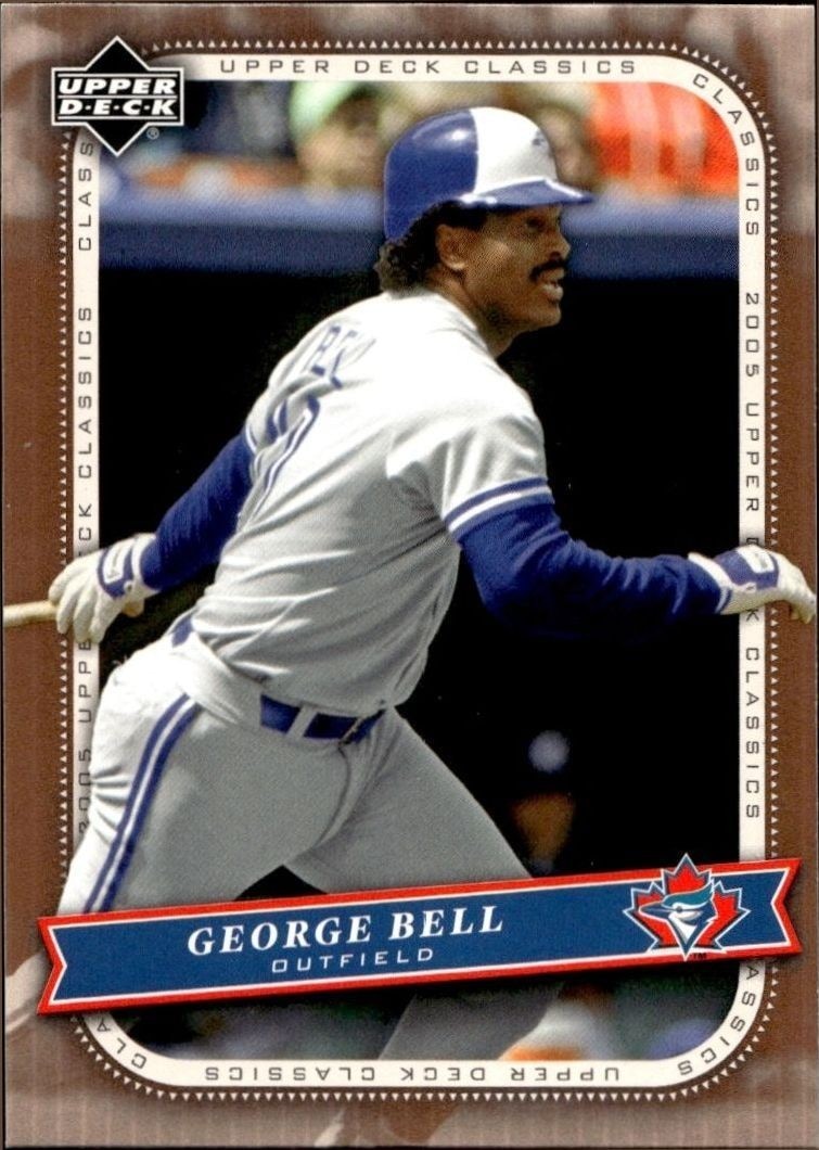 2005 Upper-Deck Classics George Bell #38 trading card
