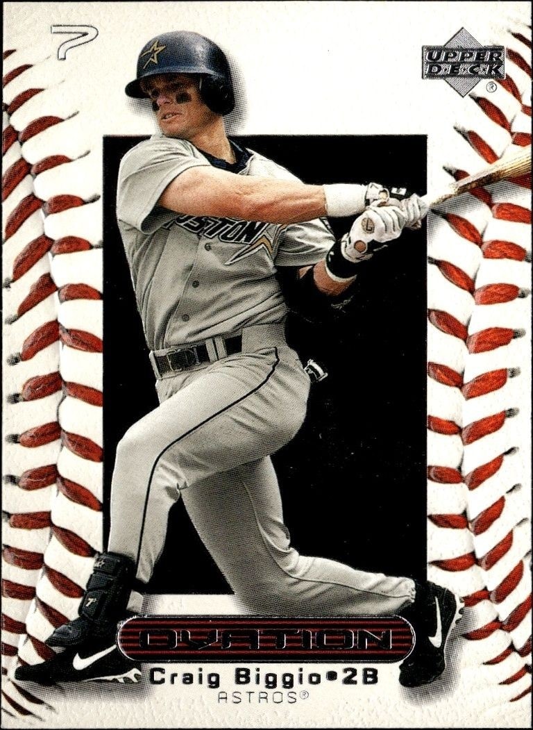 2000 Upper-Deck Ovation Craig Biggio #4 trading card
