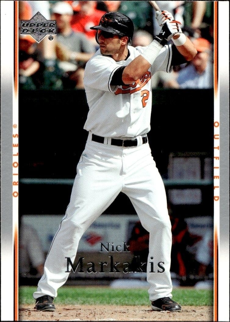 2007 Upper-Deck Nick Markakis #56 trading card