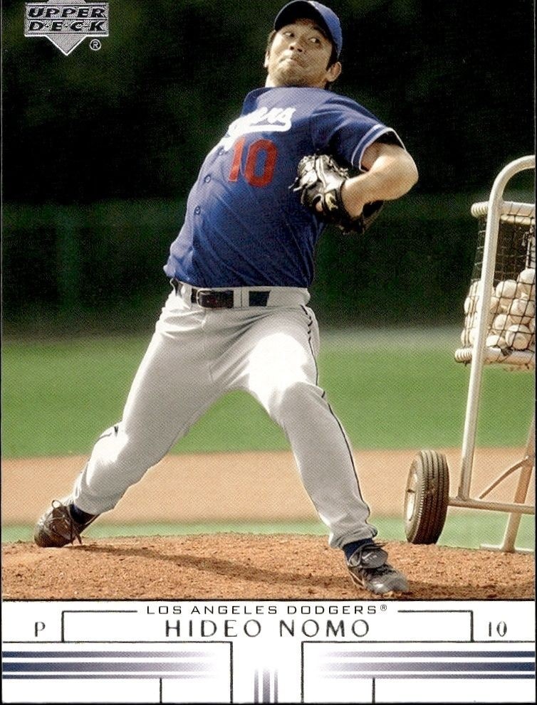 2002 Upper-Deck Hideo Nomo #668 trading card