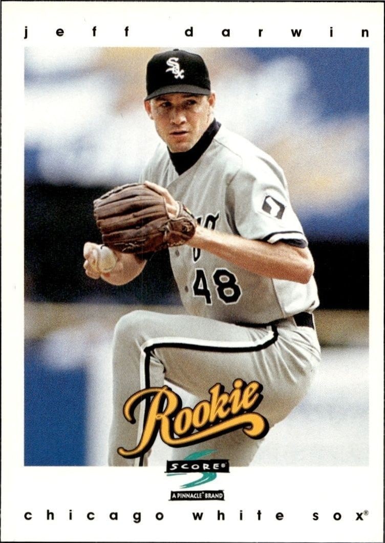 1996 Score Jeff Darwin #314 trading card